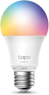 Tapo L530E – WiFi Smart Bulb, RGB Multicolor, 800lm, 8.3W, E27 | Dimmable. 16M Colours. Schedules and Timer. No Hub Required. Away mode. Voice Control (Alexa/Google) and App Tapo.