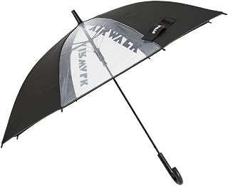 Ogawa AIRWALK 11922 Children's Umbrella, One-touch Jump Type, 21.7 inches (55 cm), Black