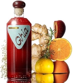 Ghia Non-Alcoholic Apéritif Original, Mocktail & Cocktail Mixer, 500ml | Botanical Mediterranean Spirit, Citrus, Rosemary & Bitter Herbs | Vegan, No Added Sugar, No Artificial Flavors, Caffeine-Free