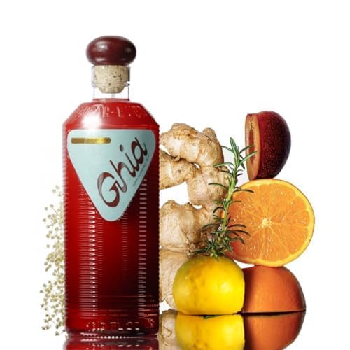 Ghia Non-Alcoholic Apéritif Original, Mocktail & Cocktail Mixer, 500ml | Botanic