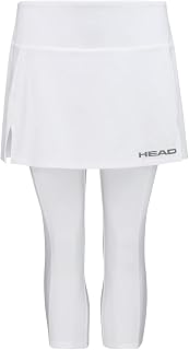 HEAD Women's Club Skort W 3/4-length Tights Skorts (Pack of 1)