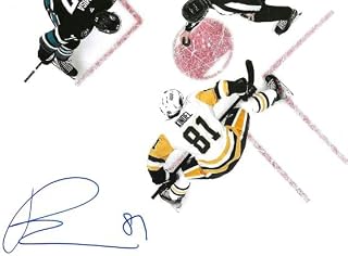 Autographed Ben Kindel 8x10 Pittsburgh Penguins Photo