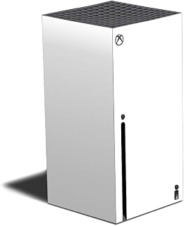 MightySkins Skin Compatible with Xbox Series X - Solid White | Protective, Durable, and Unique Vinyl Decal wrap Cover | Easy to Apply and Change Styles | Made in The USA, MIXBSERX-Solid White