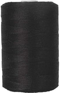 ThreadArt Cotton Quilting Thread, 1000M 50/3, Black | Long staple cotton thread for quilting, sewing and serging. Low-lint, smooth thread for clean stitches and strong seams.