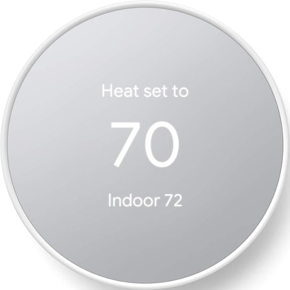 Google Nest Thermostat - Smart Thermostat for Home - Programmable Wifi Thermosta