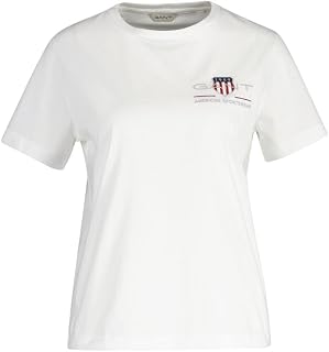 GANT Reg Archive Shield SS T-Shirt Women's T-Shirt (Pack of 1)