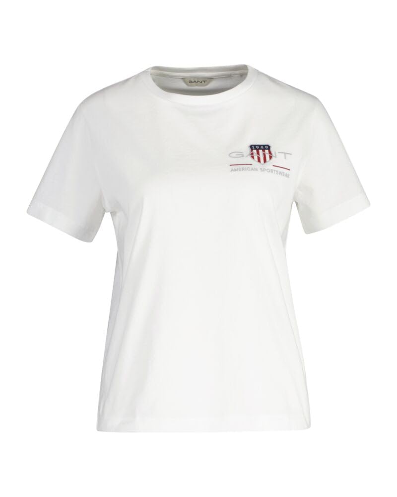 GANT Reg Archive Shield SS T-Shirt Women's T-Shirt (Pack of 1)