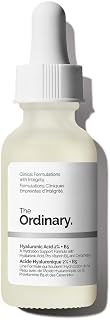 The Ordinary Hyaluronic Acid 2% + B5 (with Ceramides), Hyaluronic Acid, Multi-Layer Moisturizing Serum for Plumped and Smooth Skin, 1 fl oz