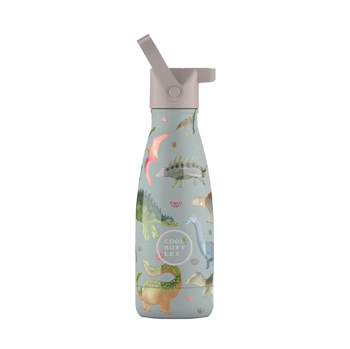 Cool Bottles Dinos Planet Stainless Steel Children's Thermal Bottle 260 ml