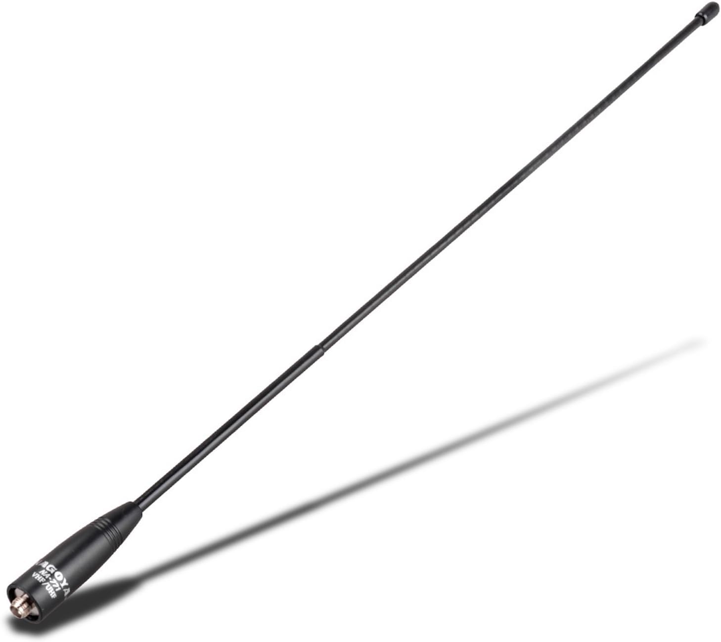 Authentic Genuine Nagoya NA-771 15.6-Inch Whip VHF/UHF (144/430Mhz) Antenna SMA-