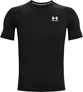 Under Armour Men's Ua Hg Armour Comp Ss Short-Sleeved Sports t-Shirt for Men, Comfortable and Lightweight Gym Clothes for Workouts (Pack of 1)