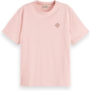Scotch & Soda Damen Left Chest Artwork T-Shirt T-Shirt (1er Pack)