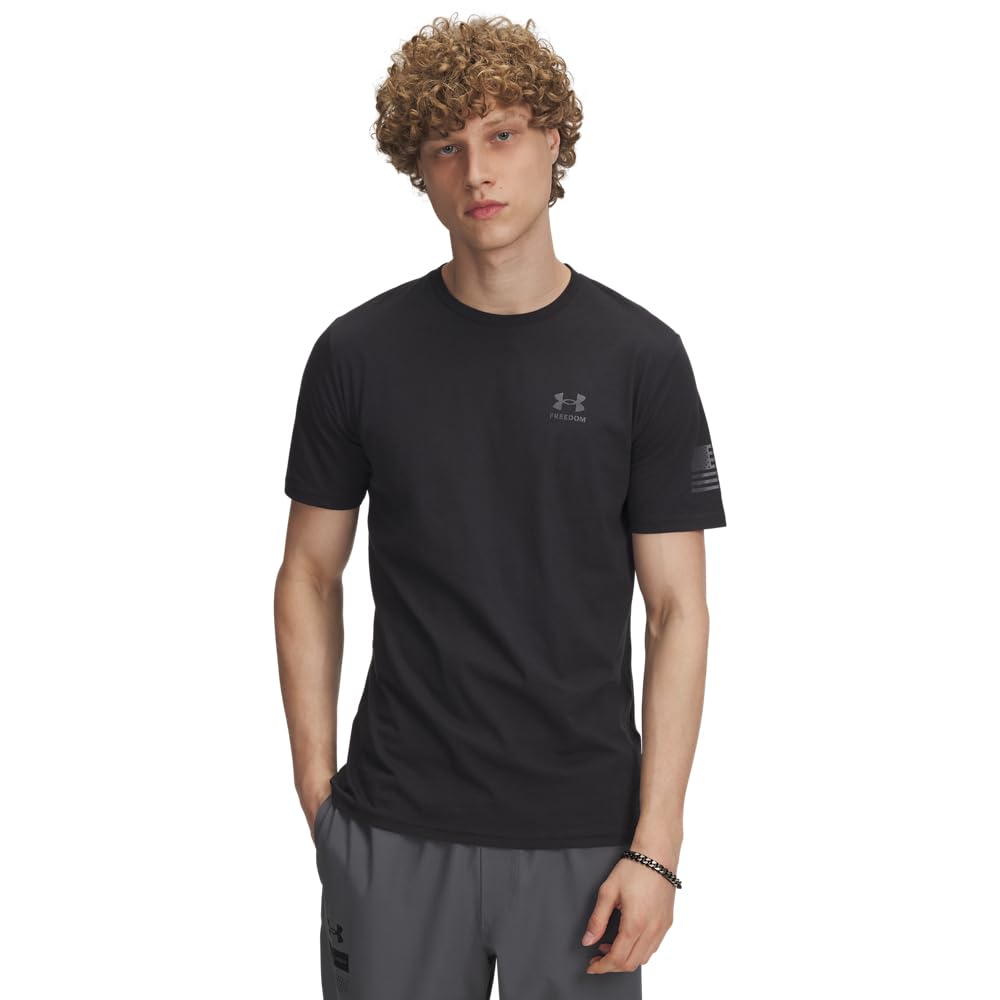 Under Armour Men's Freedom Flag Short Sleeve T Shirt Freedom Flag Short Sleeve T