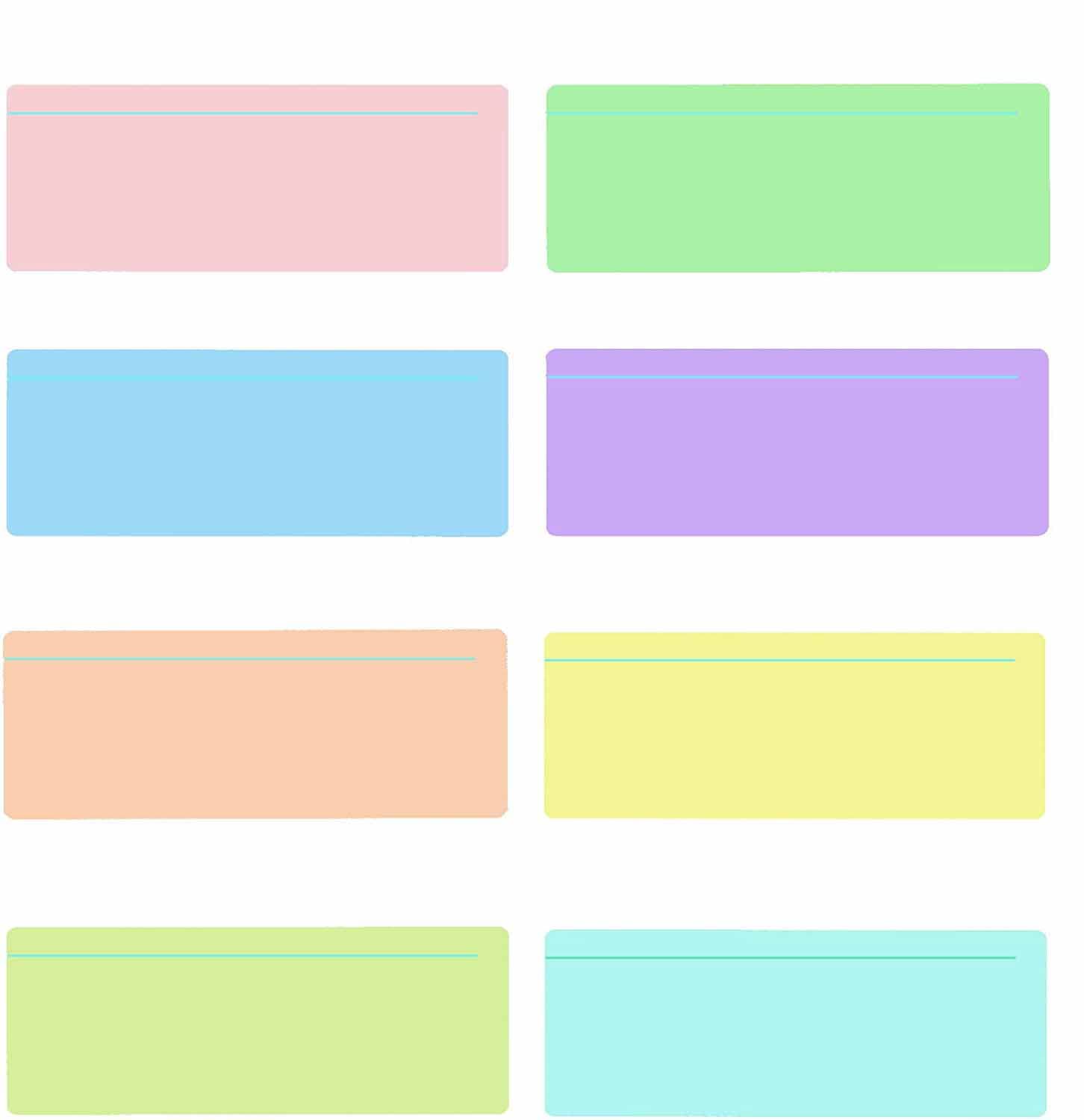 Dyslexia Overlays Reading Guided Strips Highlight Strips Bright Color for Dyslex