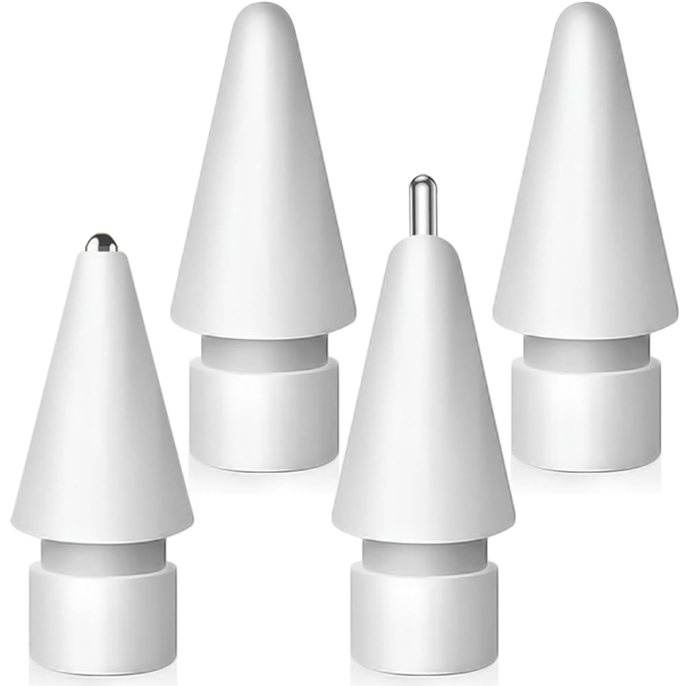 Upgraded Replacement Tips for Apple Pencil, Mix Metal Tips for Apple Pencil 2nd 