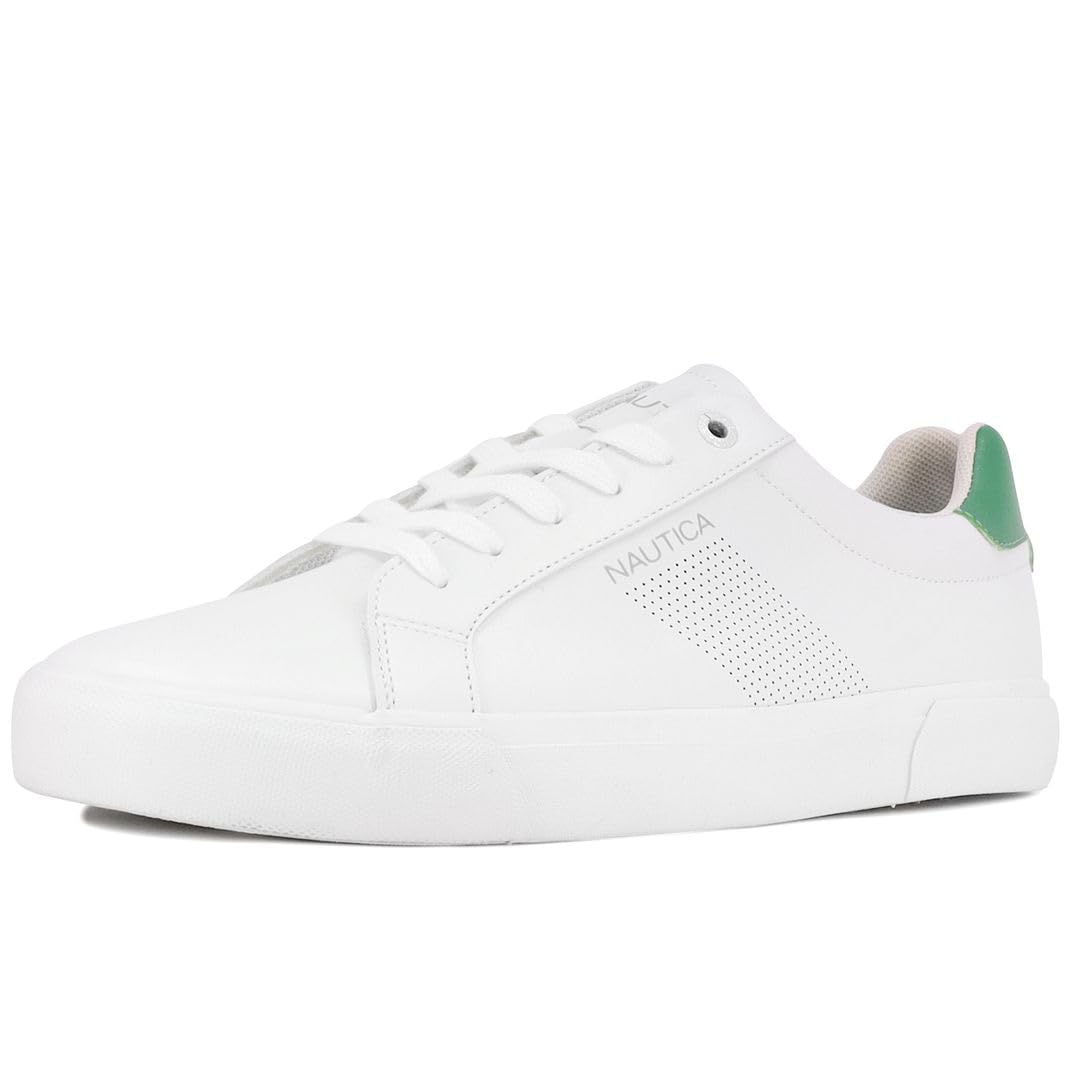 Nautica Men's Casual Lace-Up Fashion Sneakers Oxford Comfortable Walking Shoes