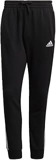 Adidas - Essentials French Terry Tapered Elastic Cuff 3-Stripes Men's Trousers
