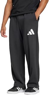 Adidas Men's Essentials Wide Leg Three Bar Pant