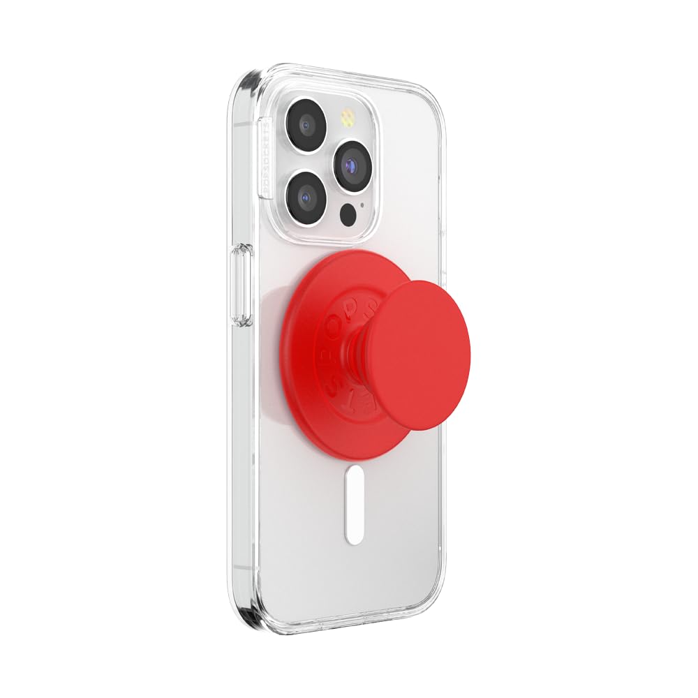 PopSockets: PopGrip Round for Magsafe – Adapter Ring for MagSafe Included – Hold