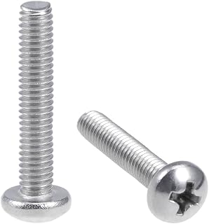 M4x22mm Small Screws Pan Plus Cross Head Screw 304 Stainless Steel Fastener Bolt 20pcs