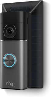 Ring Solar Charger — Compatible with Battery Doorbell (newest model), Ring Battery Doorbell Plus (newest model), Ring Battery Doorbell Pro (newest model), Extends Time Between Charges