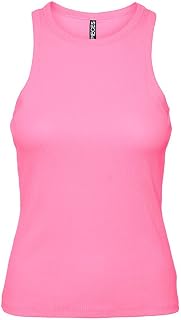 PIECES Women's Pcruka Boxer Tank Top Noos Tank Top (Pack of 1)
