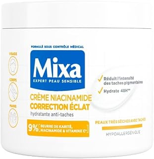 Mixa Niacinamide Anti-Stain Correction Cream for Face and Body 400 ml