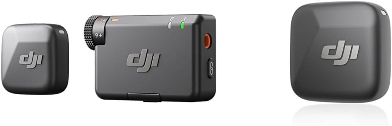 DJI Mic Mini（2 TX + 1 RX） カメラ／スマートフォン用ワイヤレスマイク