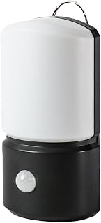 Festive Lights - 15.5cm Battery Powered PIR Motion Sensor Wall Light – Outdoor IP44 Weather Resistant, 2 White SMD LEDs – Security & Welcome Lighting for Gardens, Doorways, Home Entrances & Camping