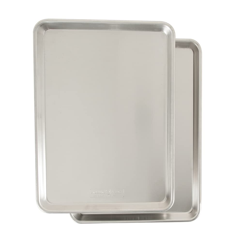 Nordic Ware Naturals Half Sheet - USA Made Aluminum Commercial Quality Sheet Pan