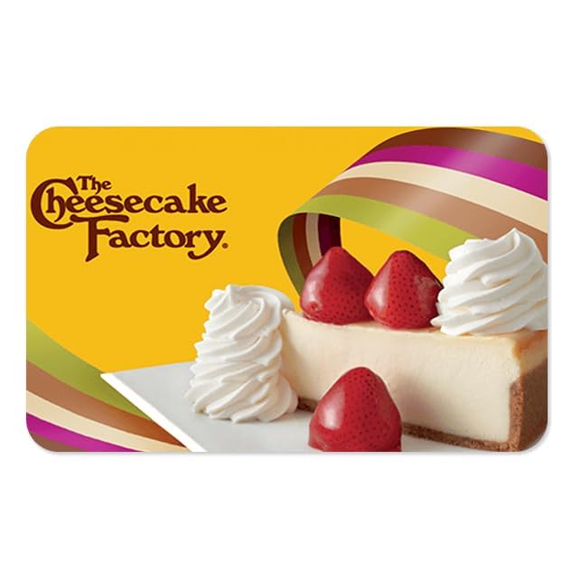 The Cheesecake Factory eGift Card | Choose from Multiple Designs