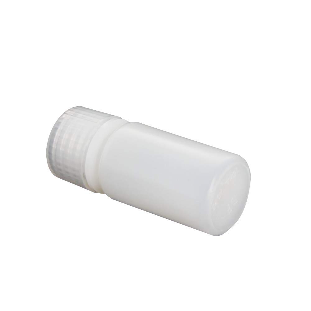 15ml Reagent Bottle, Wide Mouth Plastic Seal Sample Storage Container, Liquid Se