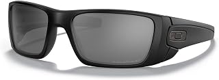 Oakley Men's Fuel Cell Non-Polarized Iridium Rectangular Sunglasses, Cerakote Graphite Black, 60mm, Graphite Black/Black Iridium Polarized