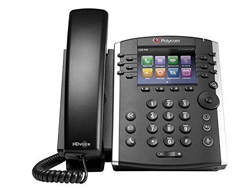 Polycom VVX 401 12-Line Business Media Phone (Renewed) | 12-line business media 