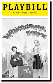 PLAYBILL: Wonderful Town, Al Hirschfeld Theatre