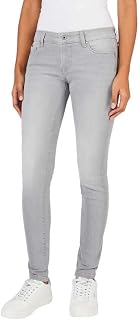 Pepe Jeans London Women's Soho Slim Fit Mid Waist Jeans