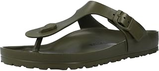 Birkenstock Unisex Gizeh Essentials EVA Sandal, Green, 9.5