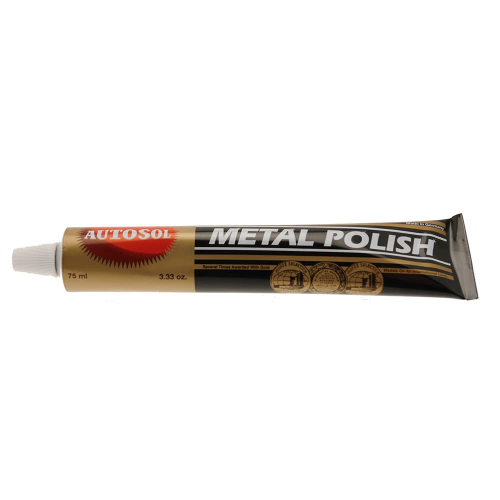 Autosol Metal Polish Paste for Home, Bike, Boat and Car Cleaning, Alloy Wheel Cl