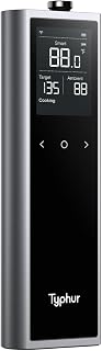 Typhur Sync One Meat Thermometer, Wireless Cooking with Base, WiFi & Bluetooth, Designed for Grilling and Baking Perfection