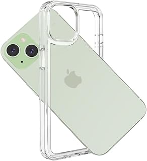 Wuwedo for iPhone 15 Clear Bumper Frame No-Back Case, Slim Fit Ultra-Light Anti-Yellowing Transparent Protection Bezel Phone Cover Case 6.1" 2023