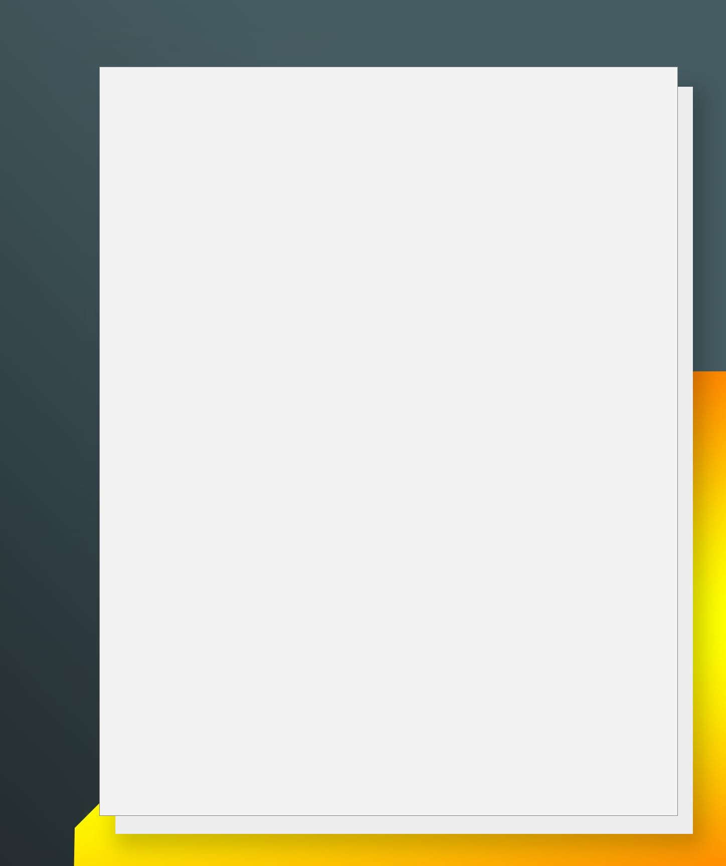8.5" x 11" Full Sheet Label Sticker Paper for Laser & Inkjet Printers[300 Sheets