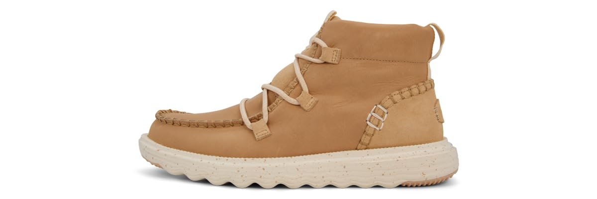 HEYDUDE Women's Reyes Suede Boot | Pull On Winter Boot