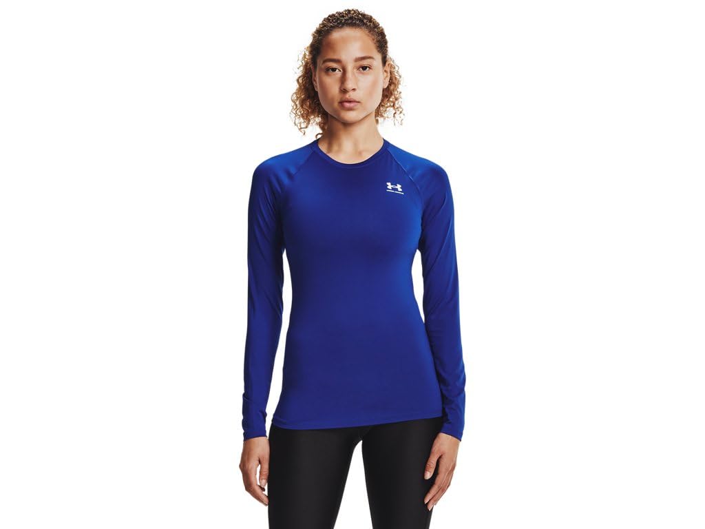 Under Armour Women's HeatGear Armour Long Sleeve Crew Neck T-Shirt
