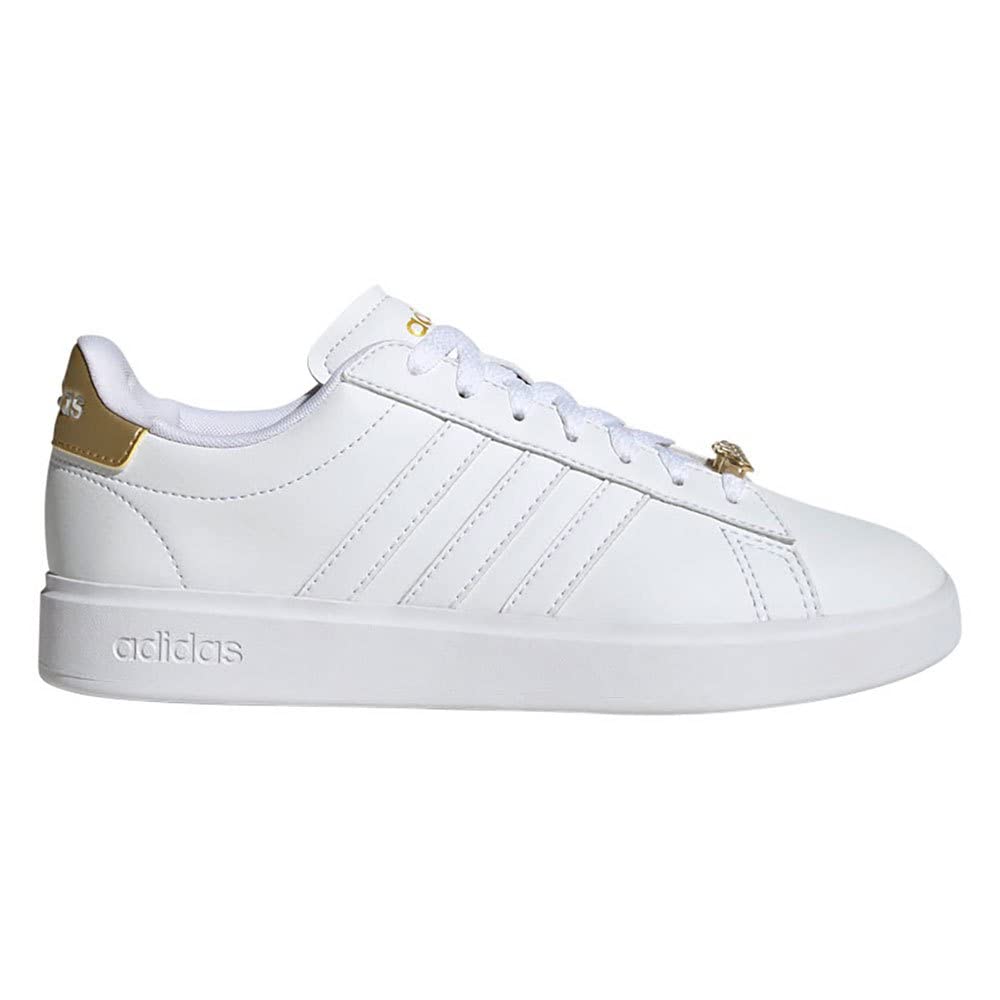 adidas Kids Grand Court Lifestyle Race Tennis Boys Girls 17-22.5cm Unisex Kids S