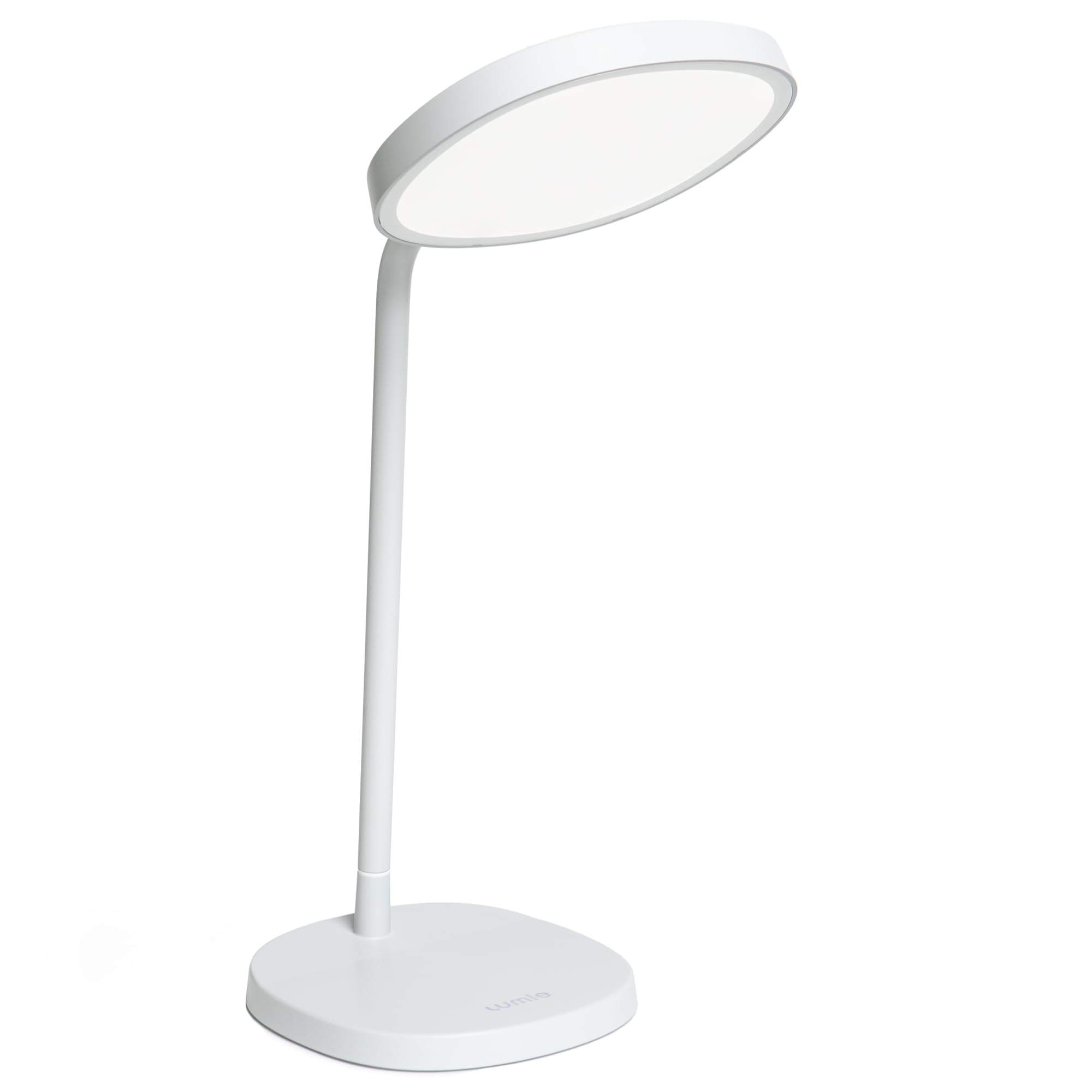 Lumie Task Light Therapy LED Desk Lamp, White Mist