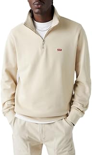 Levi'S Original Hm 1/4 Zip Men's Sweatshirt (Pack of 1)