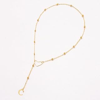 14K Gold Plated Necklace for Women - Dainty Initial A-Z Charm Chain Necklace, Hypoallergenic and Tarnish Free Necklace, Personalized Christmas, Birthday Gift, Trendy Jewelry