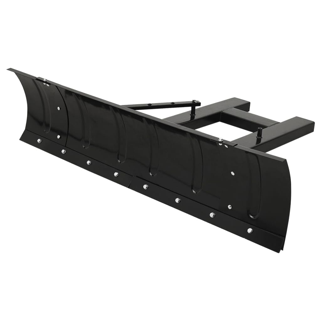 vidaXL Forklift-Mounted Snow Plough with Adjustable Angles and Durable Powder-Co