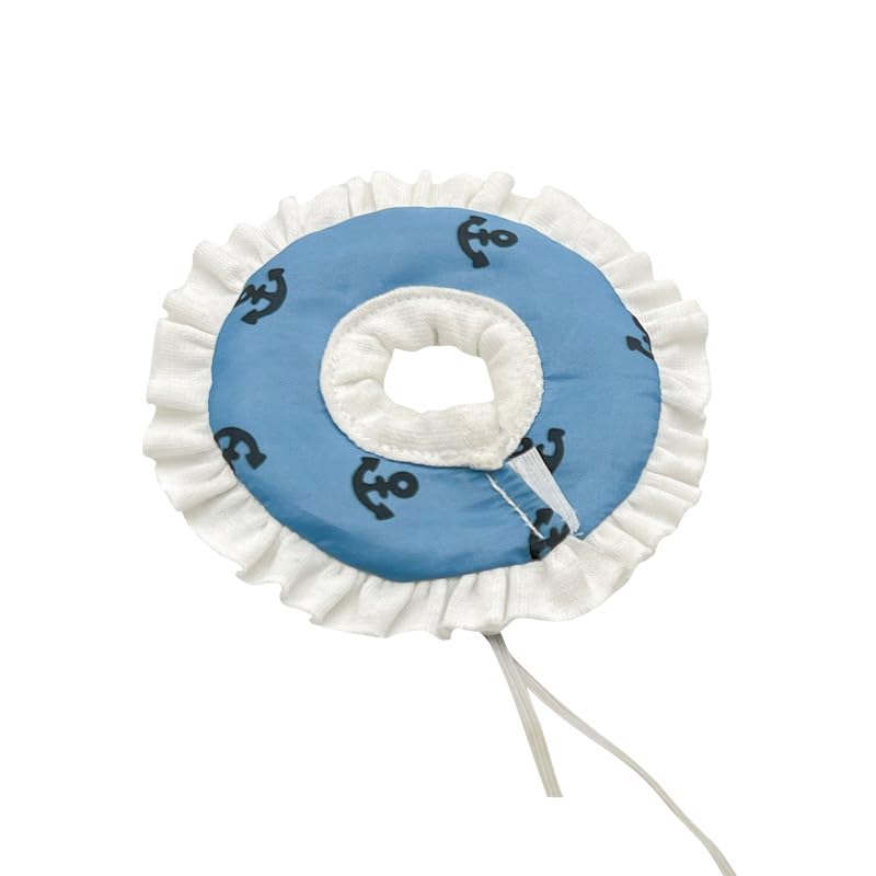 Quhoxdye Adjustable Guinea Pig Recovery Cone Collar for After Surgery, Soft Pet 