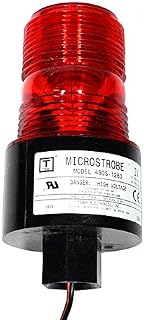 Tomar 490S-1280 Red - 12-80 VDC Red 1/2 Female Pipe Mount Beacon
